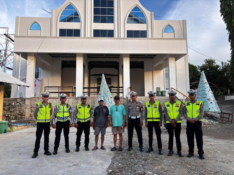 Gereja di Mamuju Jadi Prioritas Dialogis Ditlantas Polda Sulbar Selama Nataru
