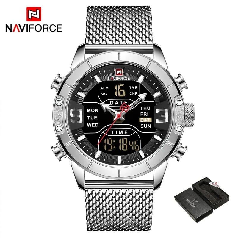 RELÓGIO NAVIFORCE 9153: PARA HOMENS DE SUCESSO E PRESTÍGIO