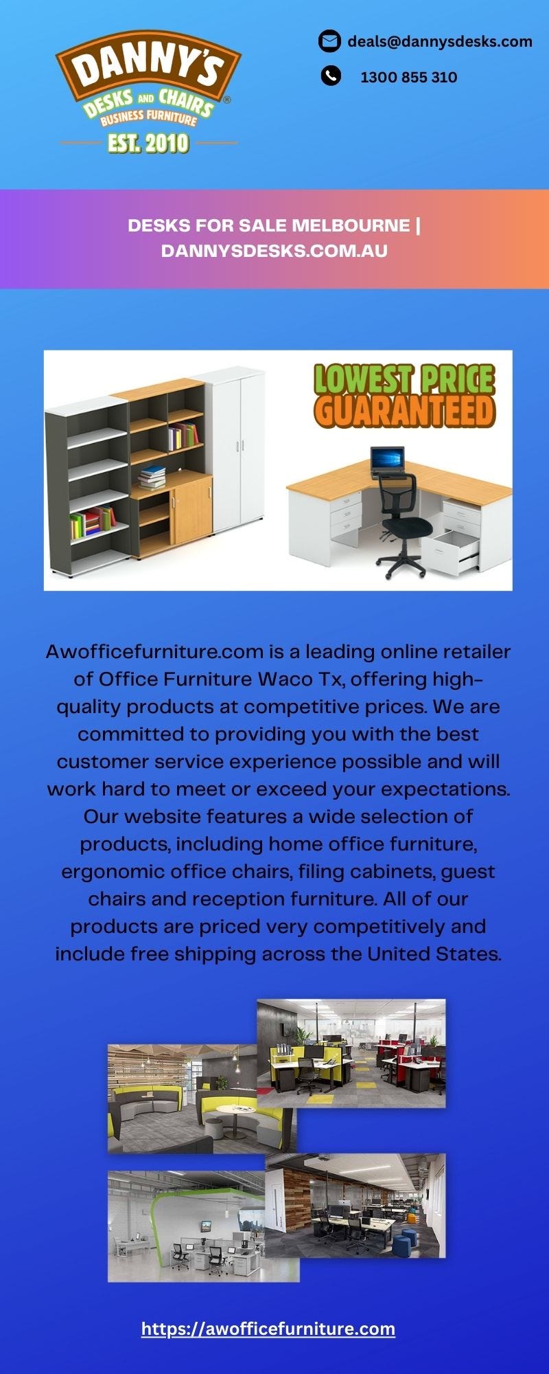 Desks For Sale Melbourne Danny's Desks and