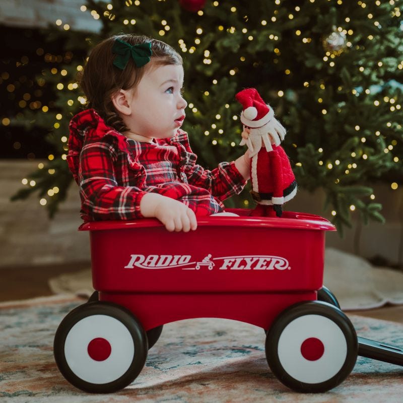 My red wagon was bigger. Just sayin’. | Jackie Best (Unsplash)