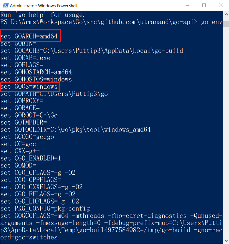 Building GoLang Package for Linux (or any) on Windows | by Puttipong  Utranand | Medium