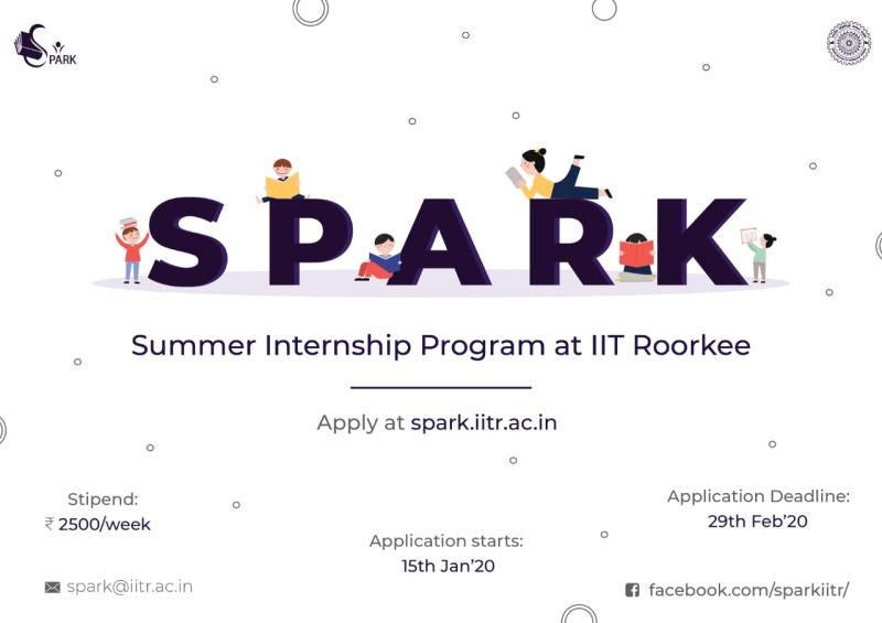 My experience with ‘Virtual Research Internship’ at SPARK Program, IIT