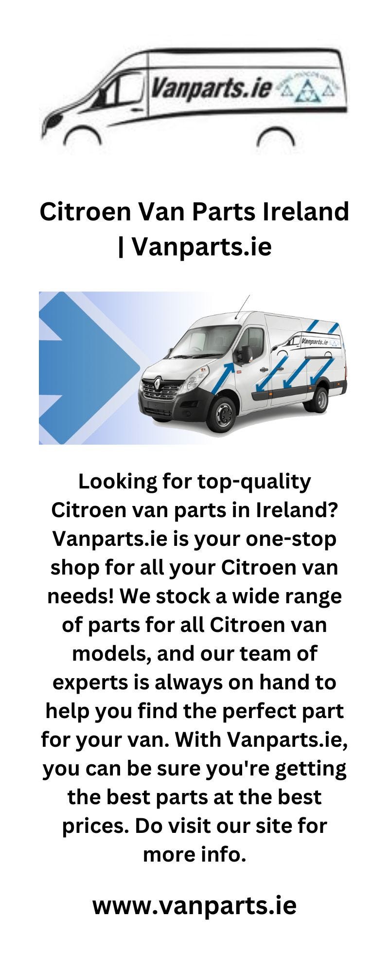 Citroen Van Parts Ireland | Vanparts.ie - Vanparts - Medium