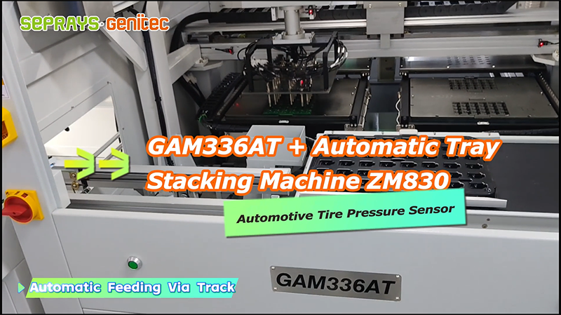 GAM336AT + ZM830 Automated PCB Depaneling Solution for Automotive Tire Pressure Sensors