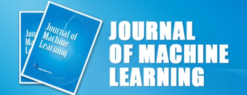 Journal of Machine Learning | Vol. 2, Issue 1 | by Journal of Machine ...