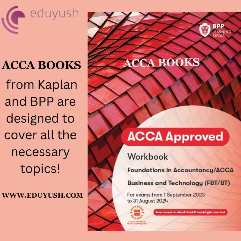 ACCA Books KaplanBpp Study Materials Eduyushindia Medium