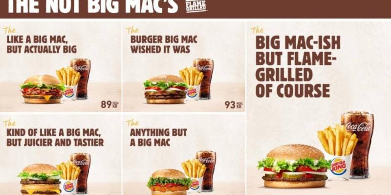 McDonald's sue an Irish fast food chain, and Burger King gets to troll them  | by Raluca Enescu | The Haven | Medium