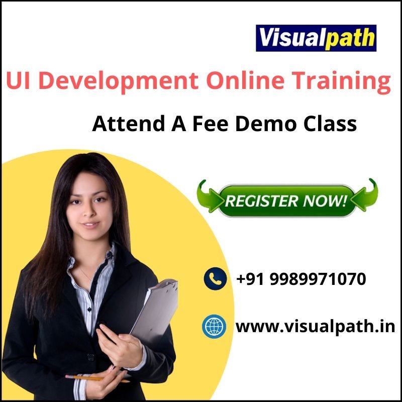 UI Development Online Training In Hyderabad | by Kavyasri Visualpath ...