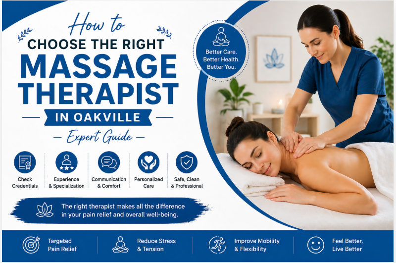 How to Choose the Right Massage Therapist in Oakville (Expert Guide)