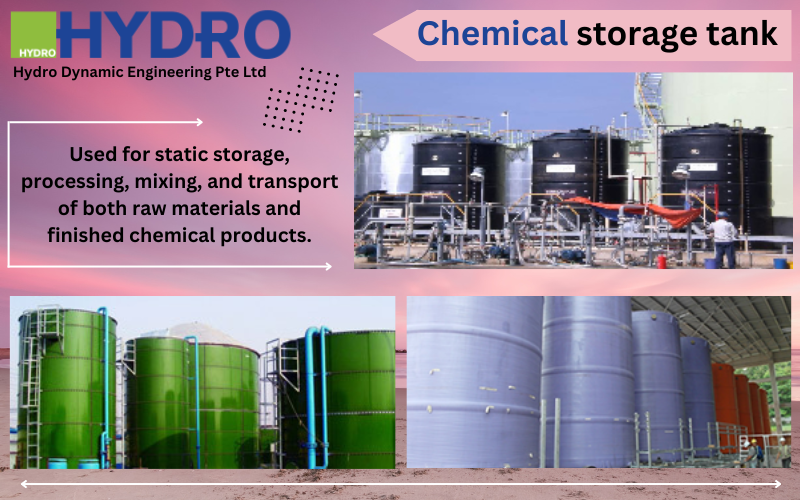 Best Chemical Storage Tank Supplier in Singapore by Hydro Dynamics