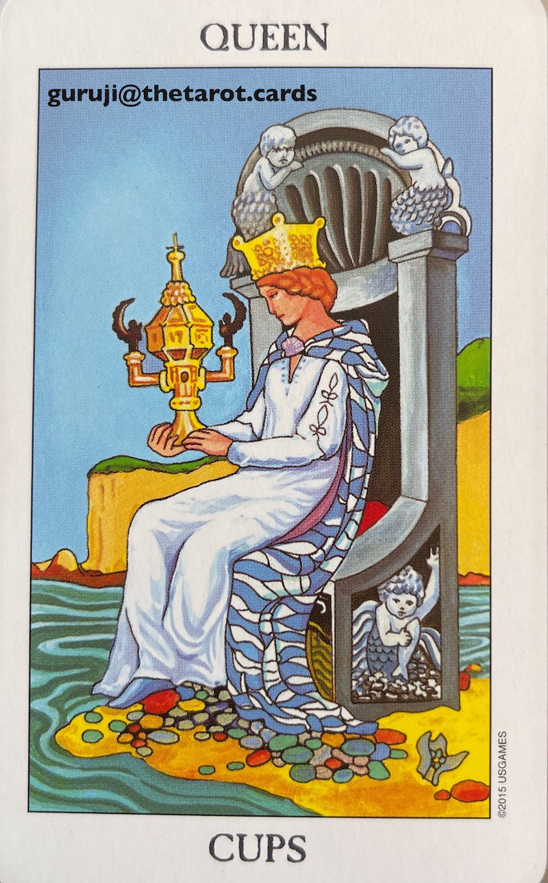 Queen of Cups Tarot Card Meanings