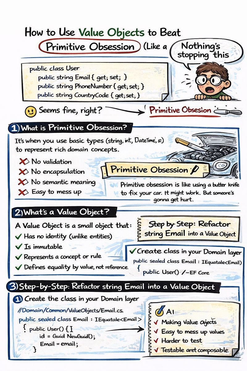 How to Use Value Objects to Beat Primitive Obsession (Like a Clean ...