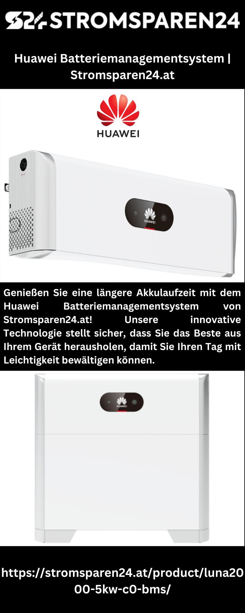Huawei Batteriemanagementsystem | Stromsparen24.at - stromsparen24 - Medium