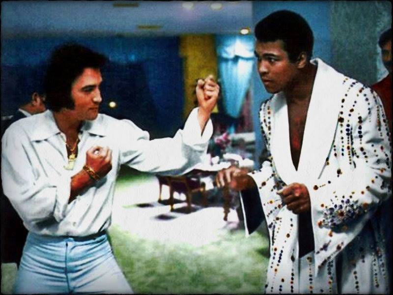 Muhammad Ali and Elvis. The Elvis Presley and Muhammad Ali… | by Gail  Nobles_Toons Ali | Muhammad Ali | Medium