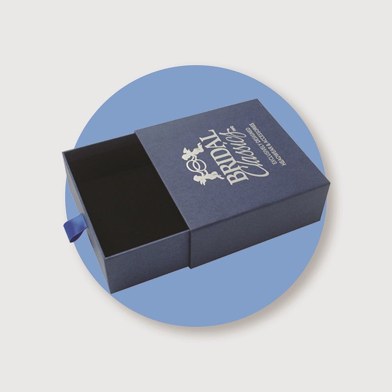 Custom Logo Printed Jewelry Drawer Boxes
