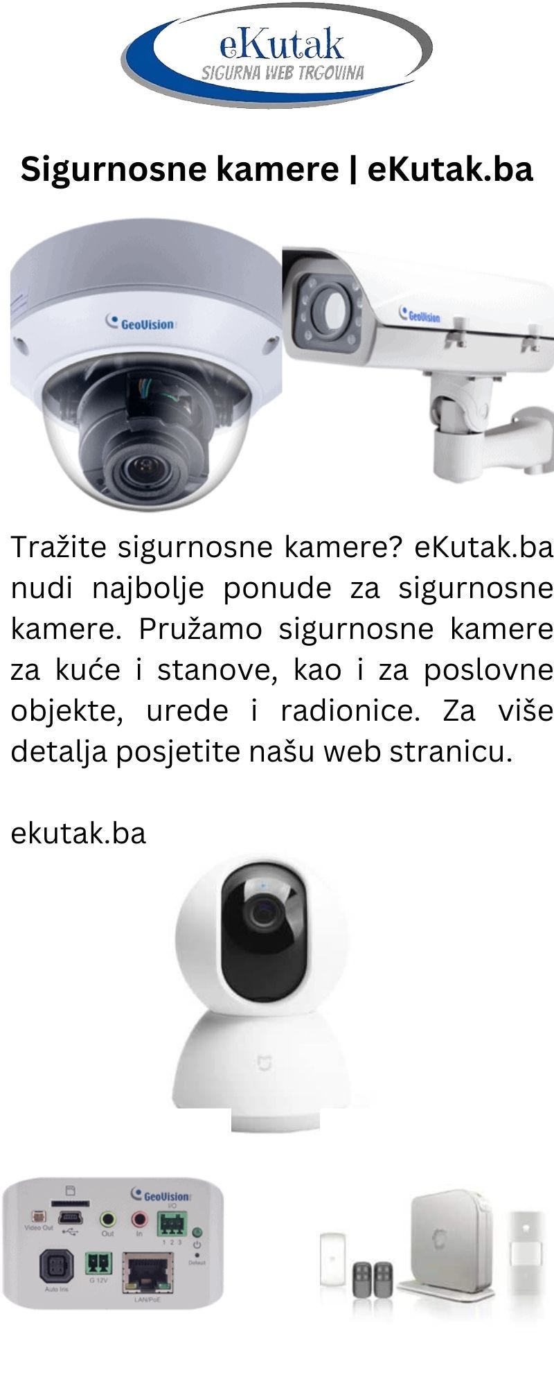 Sigurnosne kamere | eKutak.ba - Ekutak - Medium