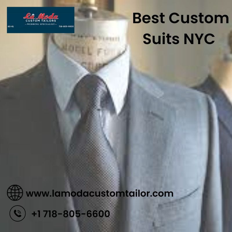 Unveiling the Epitome of Style Exploring the Best Custom Suits in NYC