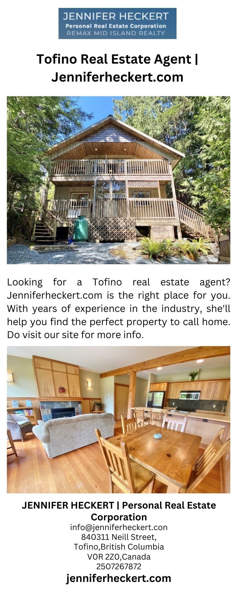 Tofino Real Estate Agent Jenniferheckert Medium