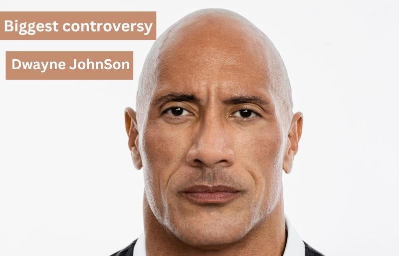 One major controversy involving Dwayne “The Rock” Johnson occurred in