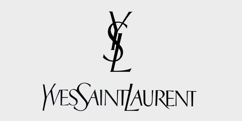 Yves Saint Laurent Logo, 1963 ( A.M. Cassandre)