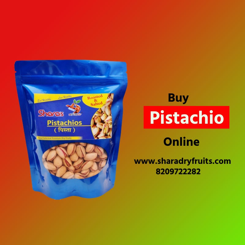 Where to Buy Pistachio Online — Shara’s Dry Fruits Vivek Kumar Medium