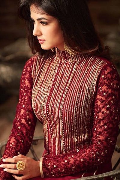 Stylish Fusion Gowns To Rock Evening Parties by Like A Diva Medium
