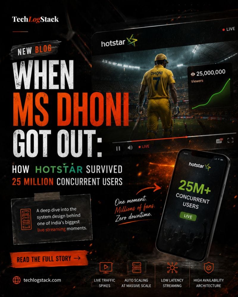 When MS Dhoni Got Run Out, 25 Million People Hit the Back Button at the Same Second