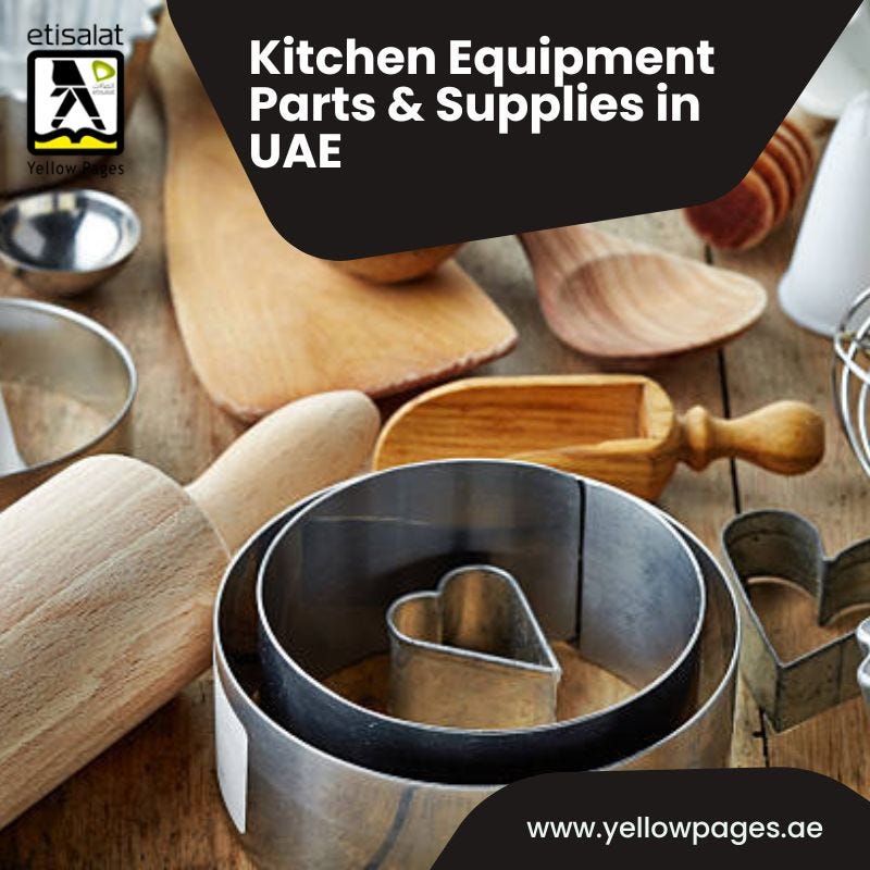 List of Kitchen Equipment Parts & Supplies in UAE Majedkha Medium