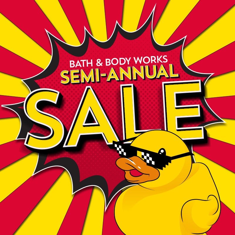 Bath & Body Works Semi Annual Sale Guide