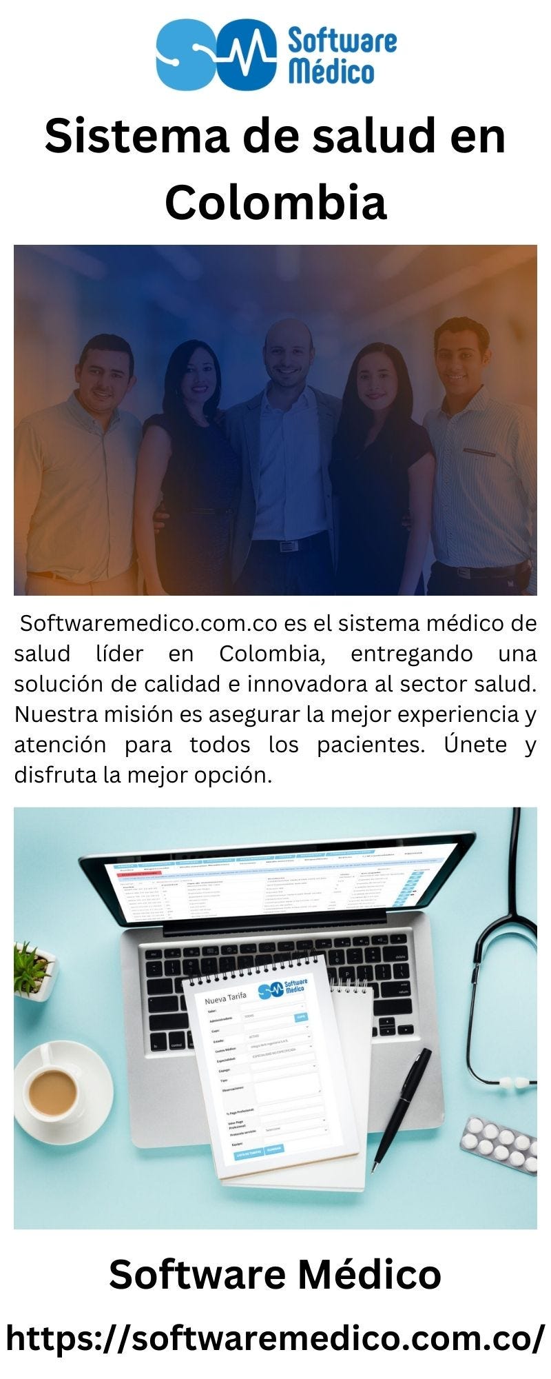 Sistema de salud en Colombia Software Medium