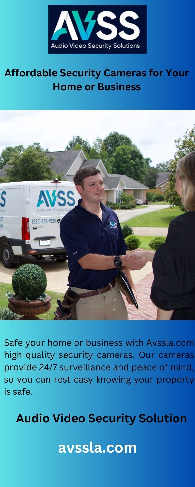 Affordable Security Cameras for Your Home or Business Audio video