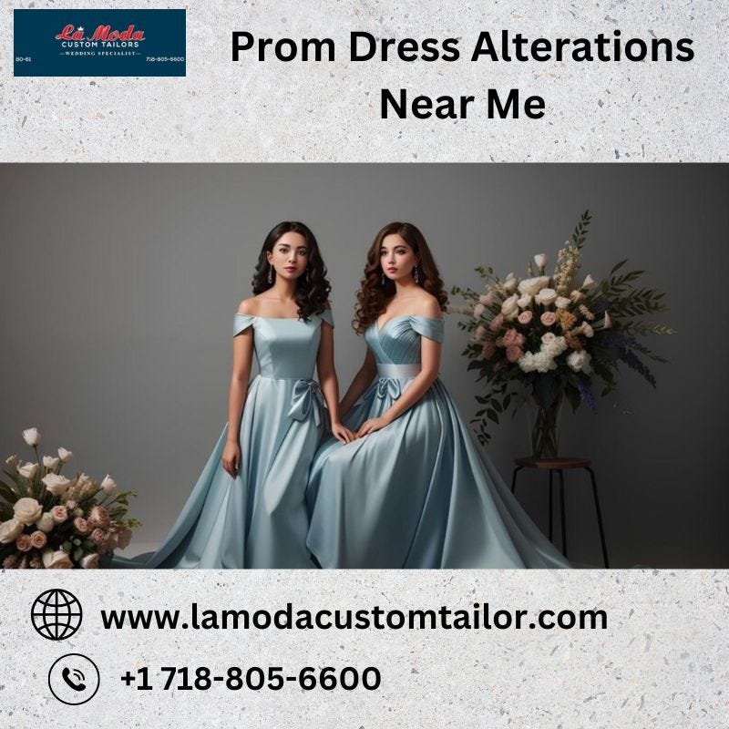 Wedding & Formal Dress Alterations, Tailor Near You