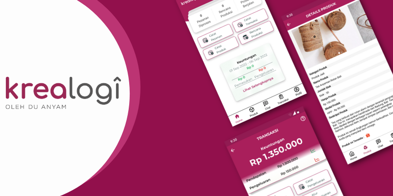 UI/UX Case Study: Design Untuk Registrasi, Input Stok Barang dan ...