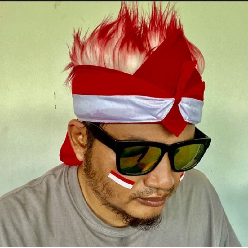 Topi Udeng Merah Putih dengan Rambut Palsu: Inovasi Kreatif untuk Merayakan Hari Kemerdekaan…