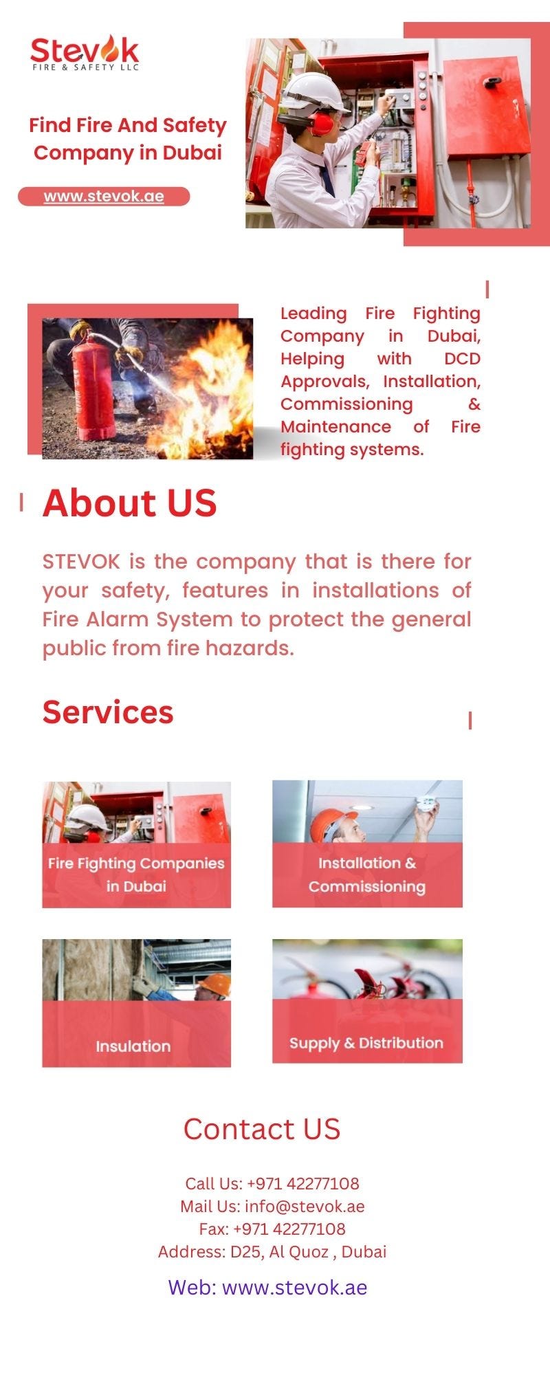 Find Fire And Safety Company in Dubai Stevok FireSafety Medium