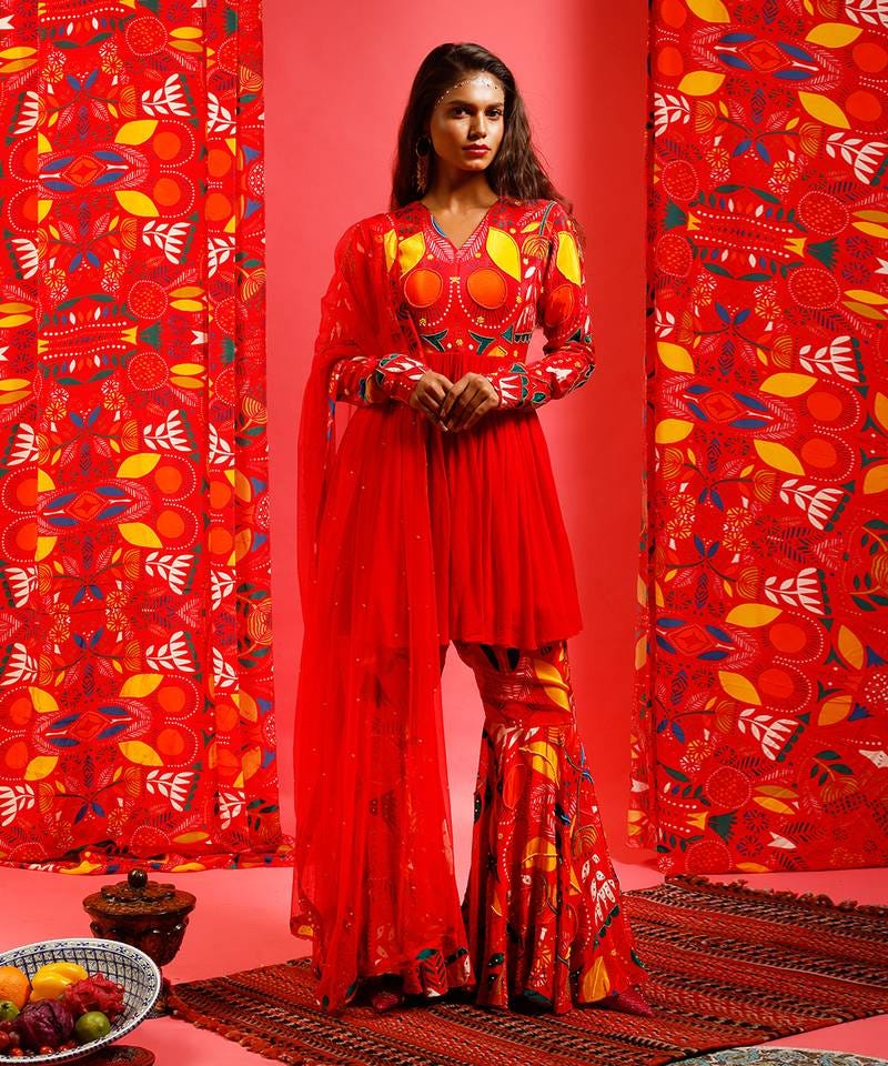 Elevate Your Eid Style with These Stunning Gharara Suit Sets of 2023