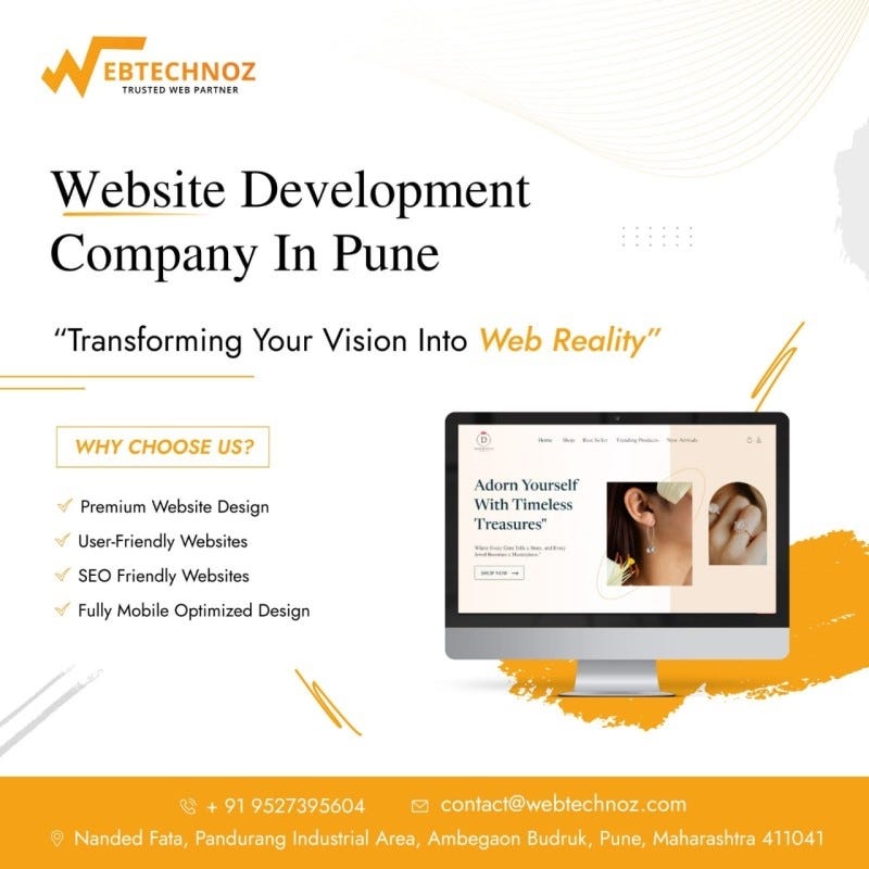 Unveiling the Web Development Company in Pune — Webtechnoz | by ...