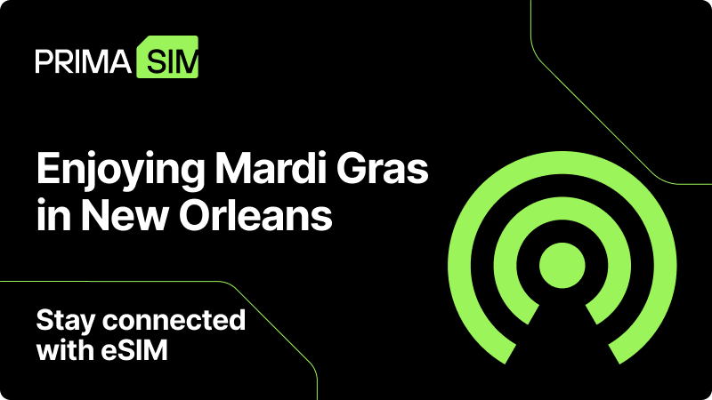Enjoying Mardi Gras in New Orleans: Stay Connected with eSIM: A Complete Guide to Staying Connected…