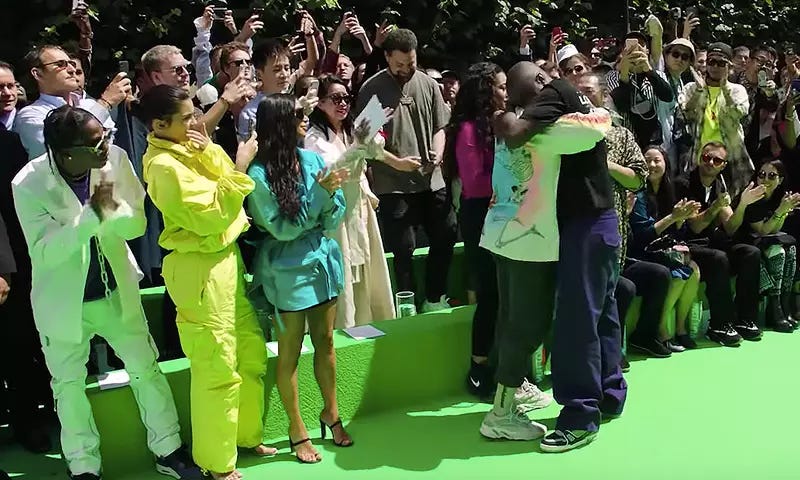 Virgil Abloh Kanye West Louis Vuitton Show