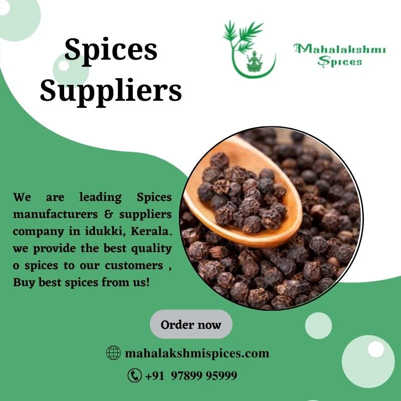 Best Spices Suppliers In Idukki Spices Suppliers In Kerala