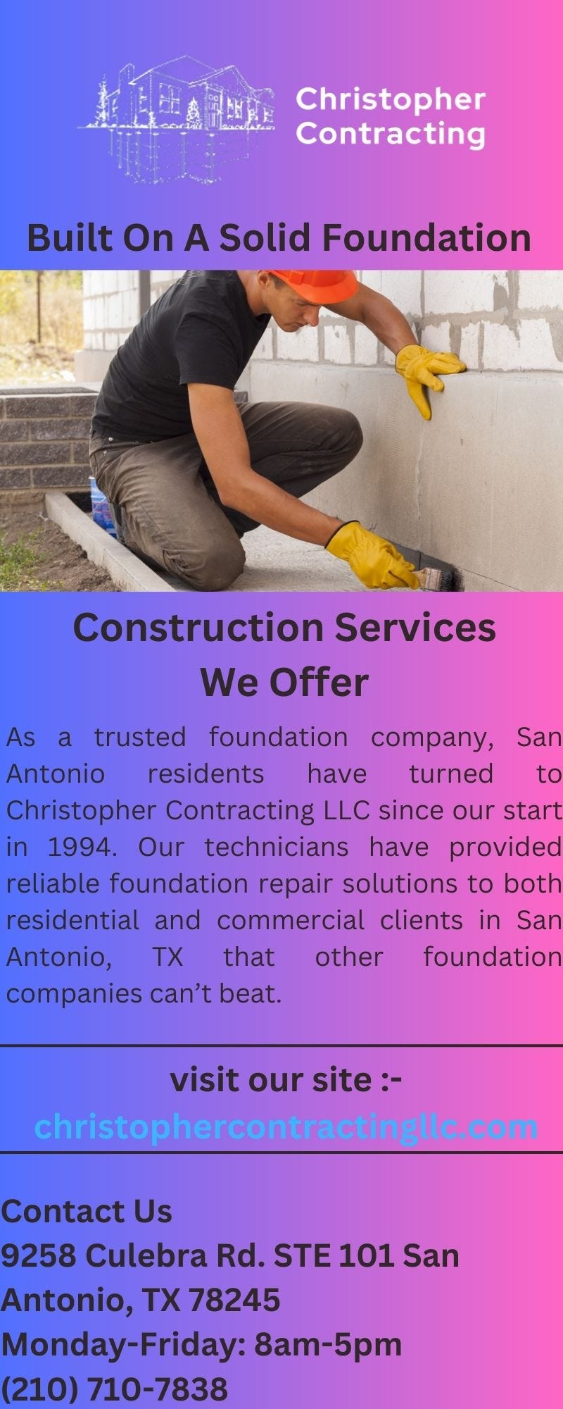 Searching For The Best Foundation Repair Service For Home Christopher