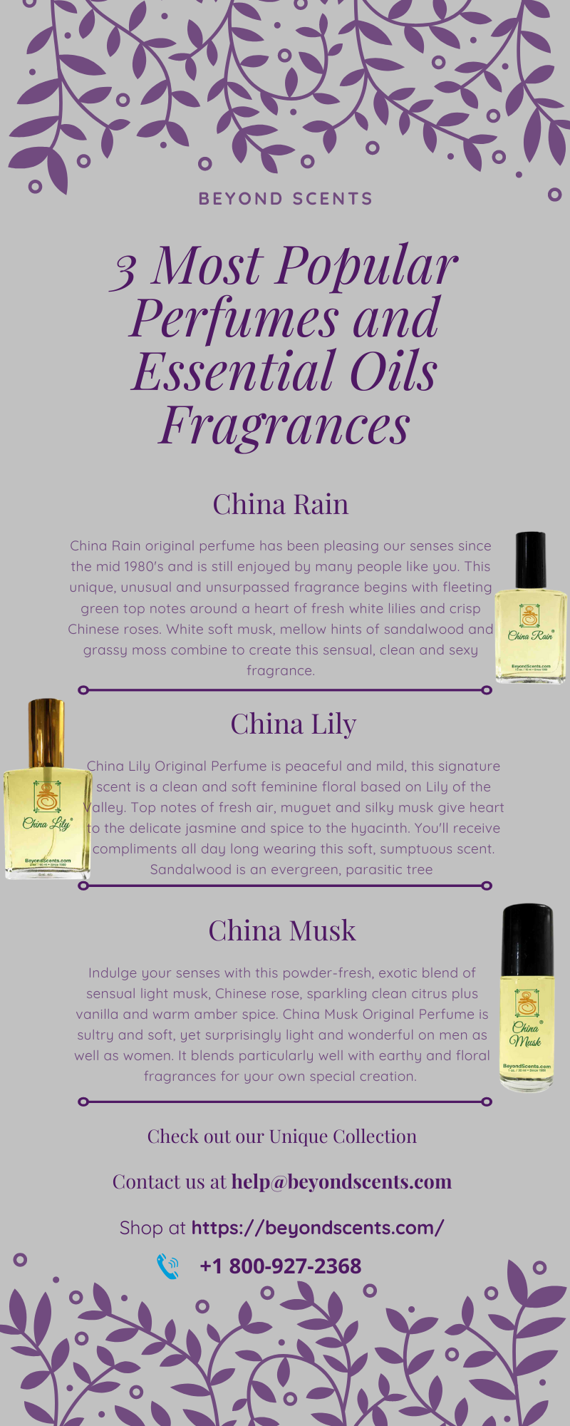 3 Most Popular Perfumes and Essential Oils Fragrances Beyond Scents