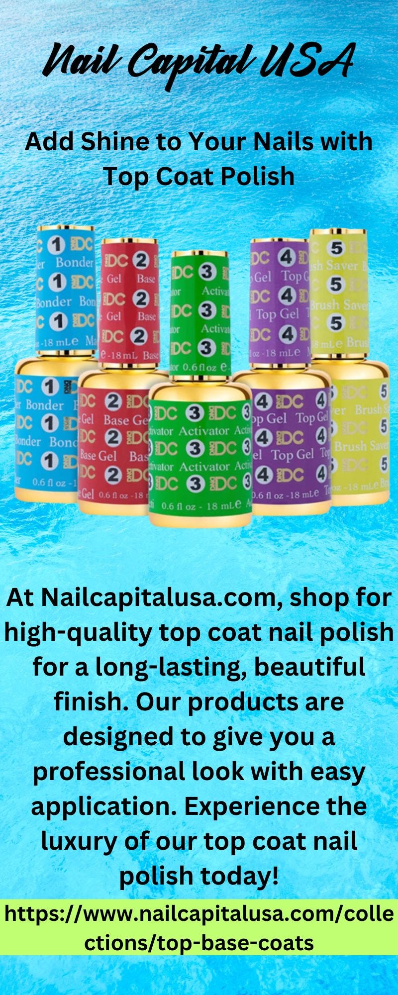 Add Shine to Your Nails with Top Coat Polish Nailcapitalusa Medium