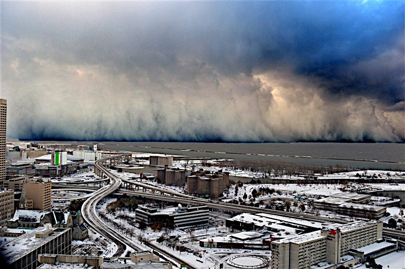 What It's Like to Be Trapped by a Wall of Snow in Buffalo Storm