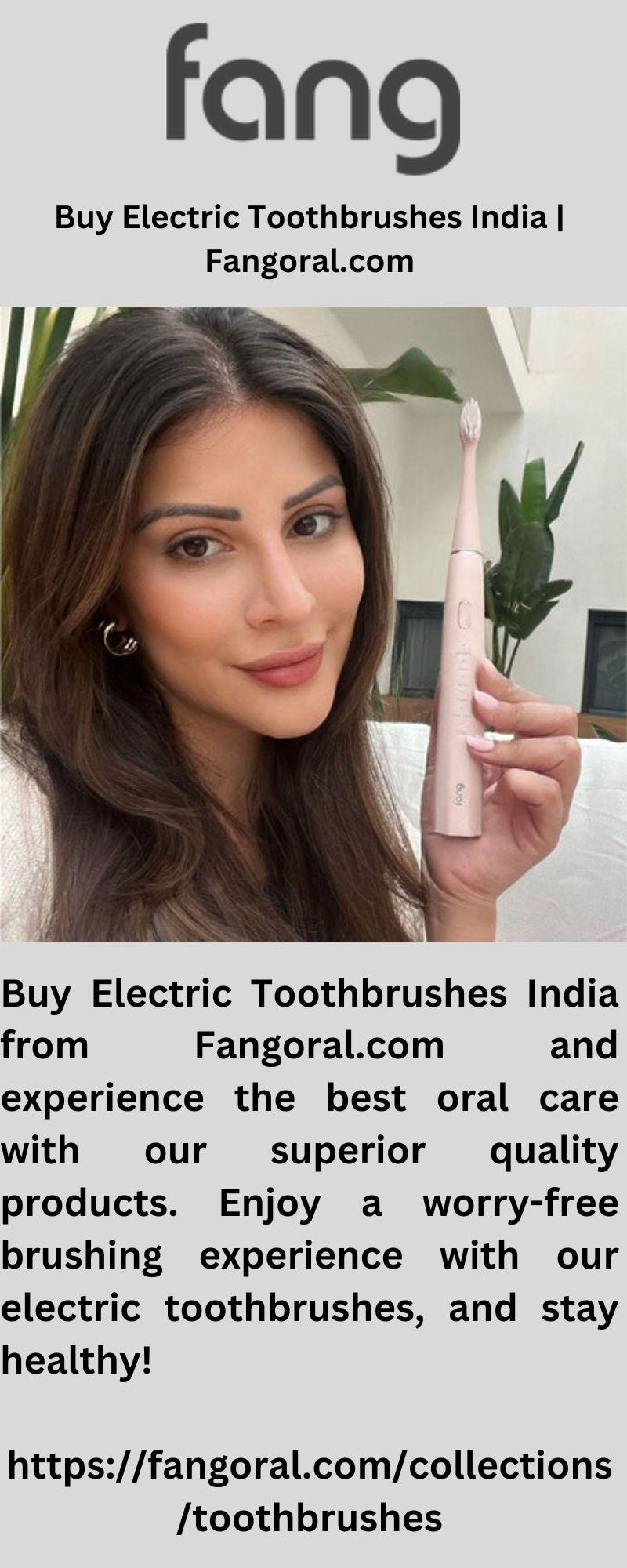 Buy Electric Toothbrushes India Fang Oral Medium