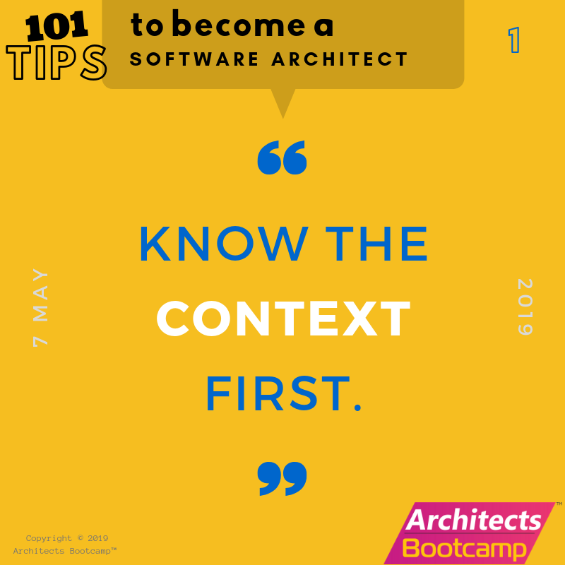 101 Tips to a Software Architect by Architects Bootcamp Medium