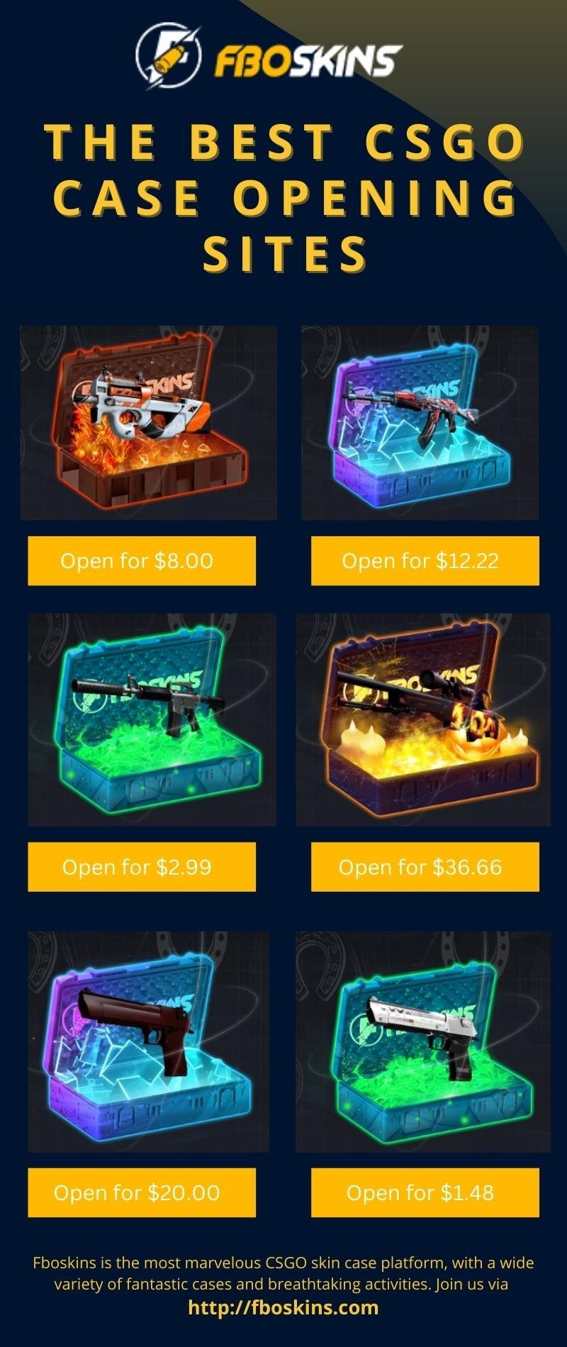 The Best CSGO Case Opening Sites Fboskins Official Medium