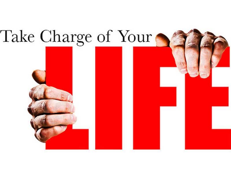 Be on charge. Take charge.