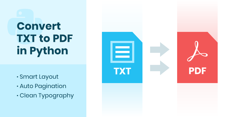 Convert TXT to PDF Using Python β Smart Layout, Auto Pagination & Clean ...