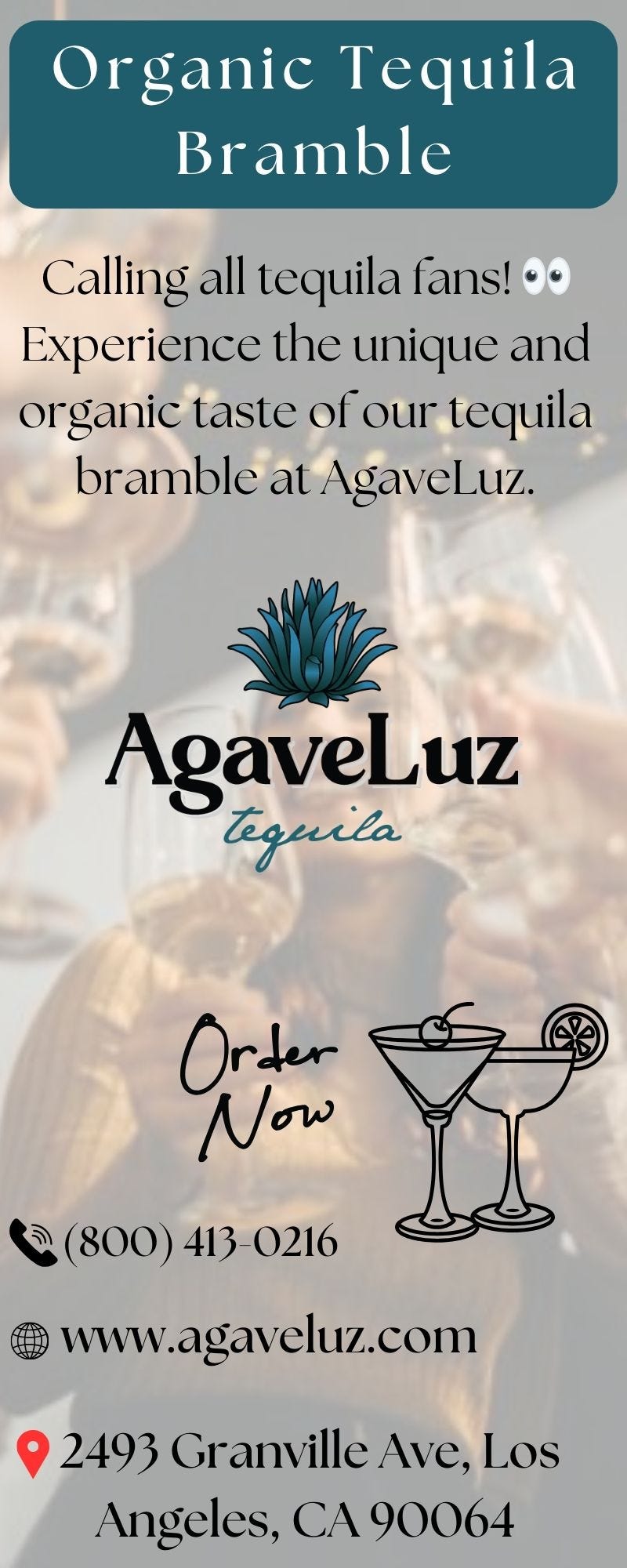 AgaveLuz Tequila | Crafting Exceptional Organic Tequila Bramble For The ...